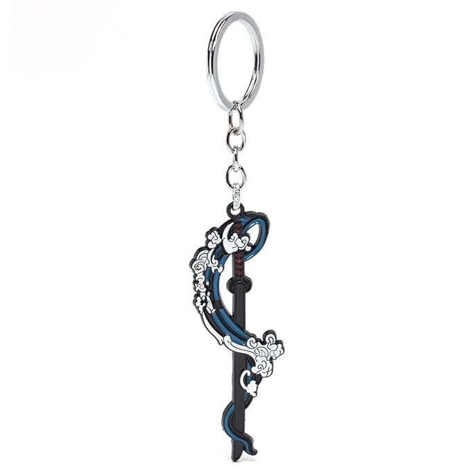 Tanjiro Kamado Black Sword Keychain