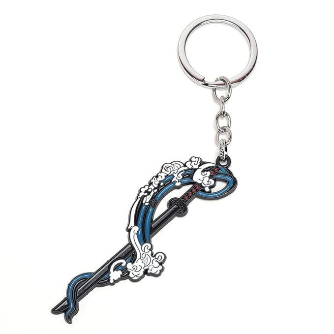 Tanjiro Kamado Black Sword Keychain - Image 2
